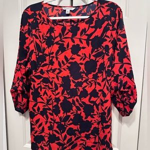 Women’s floral blouse